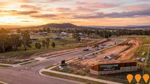 AI impression: Ettamogah Rise Estate, Communities