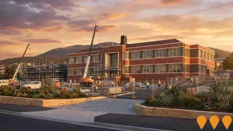 AI impression: Hobart City High School Redevelopment, Education & Training