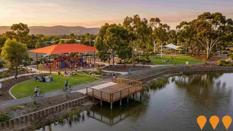 AI impression: Apex Park Stage 2 Redevelopment, Sports & Recreation