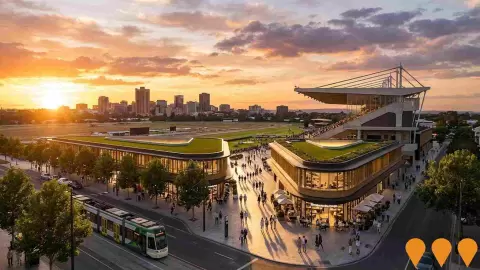 AI impression: Morphettville Racecourse Redevelopment, Residential Development