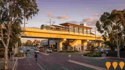 AI impression: Tram Grade Separation Project (Glenelg Line), Transport & Logistics
