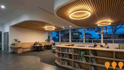 AI impression: Springbank Secondary College upgrade, Education & Training