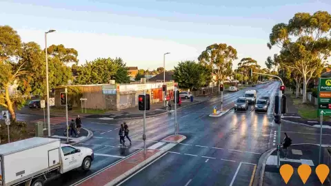 AI impression: Springbank Road Pedestrian Actuated Crossing, Transport & Logistics
