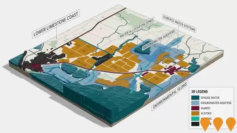 AI impression: Lower Limestone Coast Water Allocation Plan, Environmental & Disaster Management