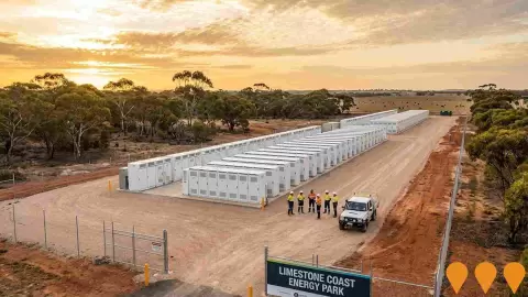 AI impression: Limestone Coast Energy Park, Energy