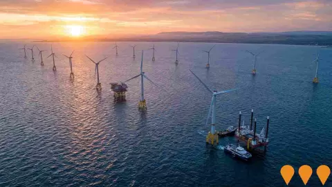 AI impression: Southern Winds Offshore Wind Project, Energy
