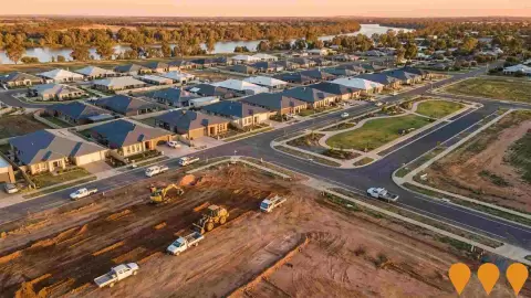 AI impression: Riverside Ridge Mildura Subdivision, Residential Development