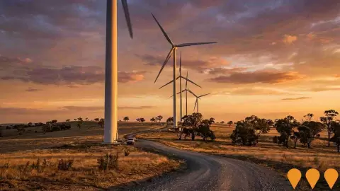 AI impression: Willatook Wind Farm, Energy