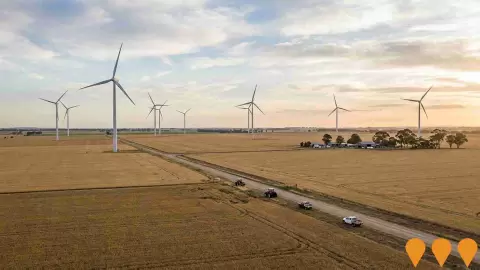 AI impression: Corack East Wind Project, Energy