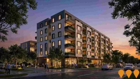 AI impression: Riverbend Small Catalyst Site, Communities, Precincts & Urban Renewal