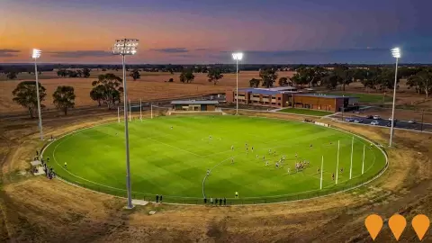 AI impression: AFL Breaking New Ground - St Joseph's College Echuca, Sports & Recreation