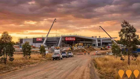 AI impression: Diggers Rest Town Centre Coles Supermarket, Retail