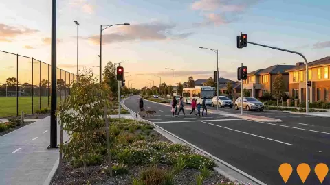 AI impression: Caroline Springs Boulevard Upgrade, Transport & Logistics