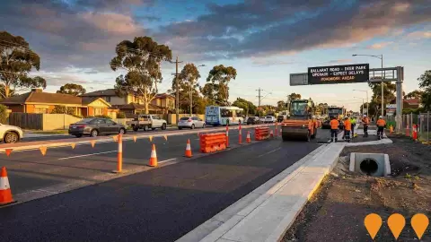 AI impression: Ballarat Road Maintenance and Upgrade, Transport & Logistics