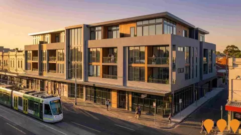 AI impression: 3-15 Fitzroy Street, St Kilda, Residential Development