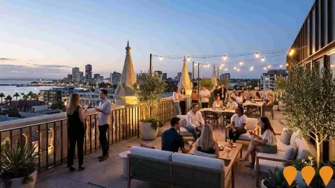 AI impression: The Gild St Kilda, Residential Development