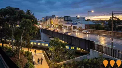 AI impression: Glenferrie Road Bridge Upgrade, Transport & Logistics