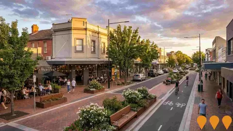 AI impression: High Street Streetscape Improvements, Communities, Precincts & Urban Renewal
