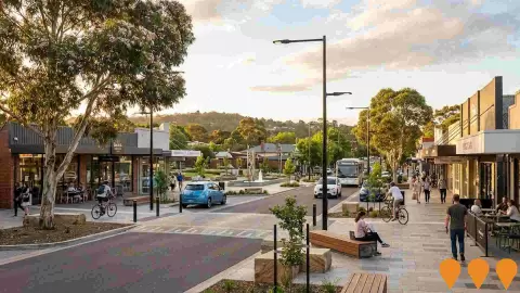AI impression: Diamond Creek Township Streetscape Improvements, Communities, Precincts & Urban Renewal