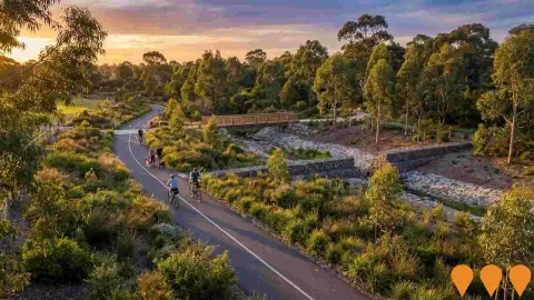 AI impression: Koonung Creek Trail and Wetlands Upgrade (Eastern Freeway Upgrades), Communities
