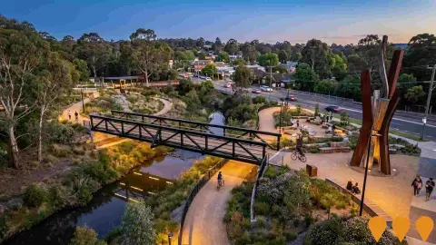 AI impression: Eltham Gateway Project, Communities, Precincts & Urban Renewal