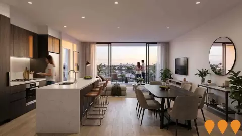 AI impression: Blackburn Place Townhomes, Residential Development