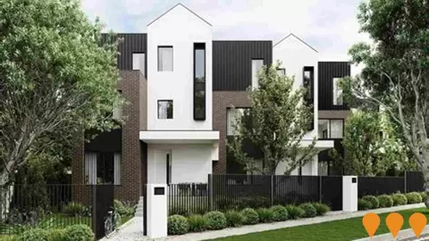 AI impression: Blackburn Quarter Townhomes, Residential Development
