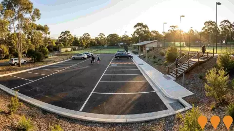 AI impression: Kangaroo Ground Tennis Club car park sealing, Sports & Recreation