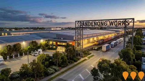AI impression: Dandenong Works, Business Parks & Technology Hubs