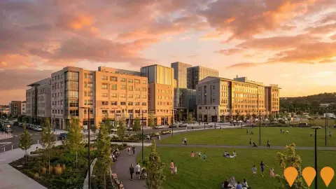 AI impression: Clyde Major Town Centre, Communities, Precincts & Urban Renewal