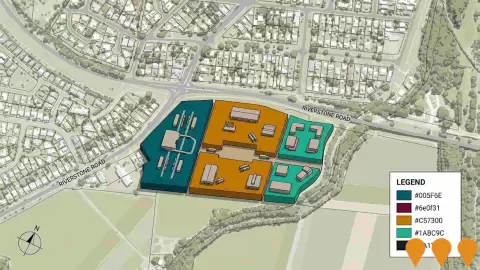 AI impression: Cairns Gateway Estate (Riverstone Road North), Precincts & Urban Renewal