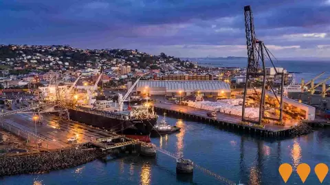 AI impression: Port of Burnie - Burnie Gateway Project, Ports, Marinas, Fisheries & Aquaculture