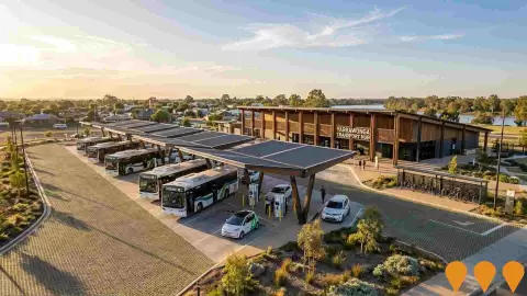 AI impression: Yarrawonga Transport Hub, Transport & Logistics