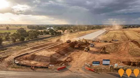AI impression: Yoogali Levee Construction, Environmental & Disaster Management