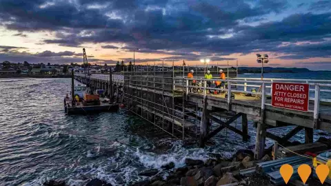 AI impression: Penguin Jetty Maintenance, Ports, Marinas, Fisheries & Aquaculture