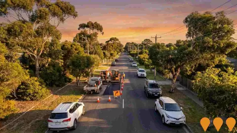 AI impression: Trafalgar Road Network Repairs, Transport & Logistics