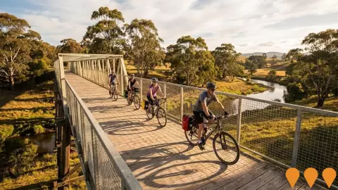 AI impression: Gippsland Odyssey Trail (Trafalgar Section), Tourism