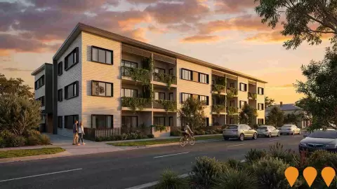 AI impression: Templeton Street Community Housing Development, Residential Development