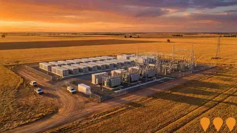 AI impression: Yanco Battery Energy Storage System, Energy