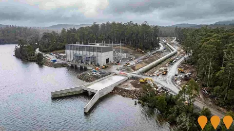 AI impression: Tarraleah Power Station Redevelopment, Energy