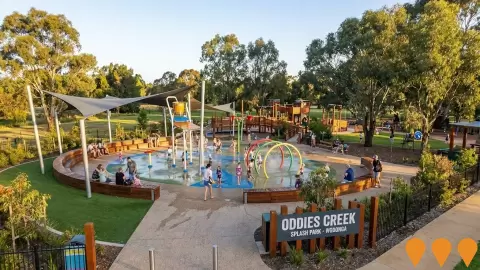 AI impression: Oddies Creek Splash Park, Sports & Recreation