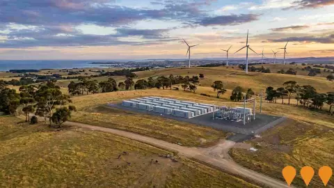 AI impression: Bell Bay Wind Farm, Energy