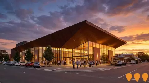 AI impression: Albury Entertainment Centre Convention Wing Redevelopment, Arts & Culture