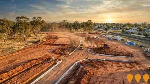 AI impression: Culcairn Heights Stage 1 Residential Subdivision, Residential Development