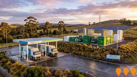 AI impression: Hydrogen Brighton/Bridgewater Project, Energy
