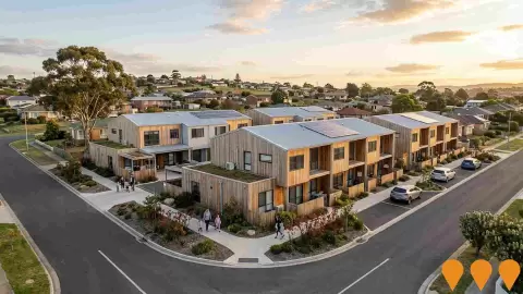 AI impression: Teering Road Berriedale Social Housing, Residential Development