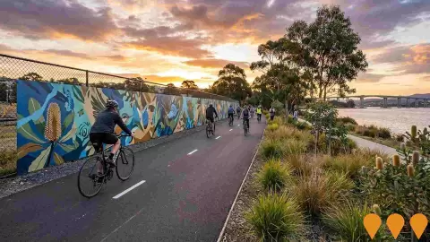 AI impression: Intercity Cycleway Enhancements, Sports & Recreation