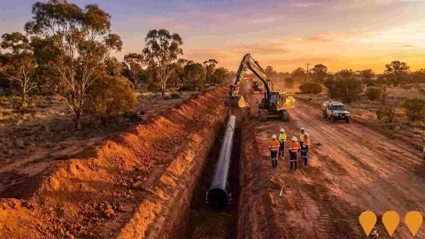 AI impression: Riverina Water Security Project - Pipeline Extension, Environmental & Disaster Management
