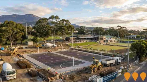 AI impression: New Town Sporting Precinct Upgrades, Sports & Recreation