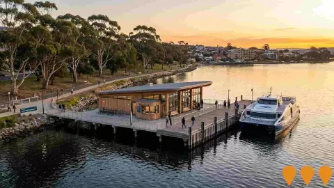 AI impression: Sandy Bay Ferry Terminal, Transport & Logistics